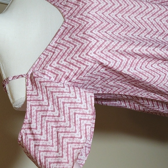 Lagaci Women's Cold Shoulder Blouse - Picture 2 of 5